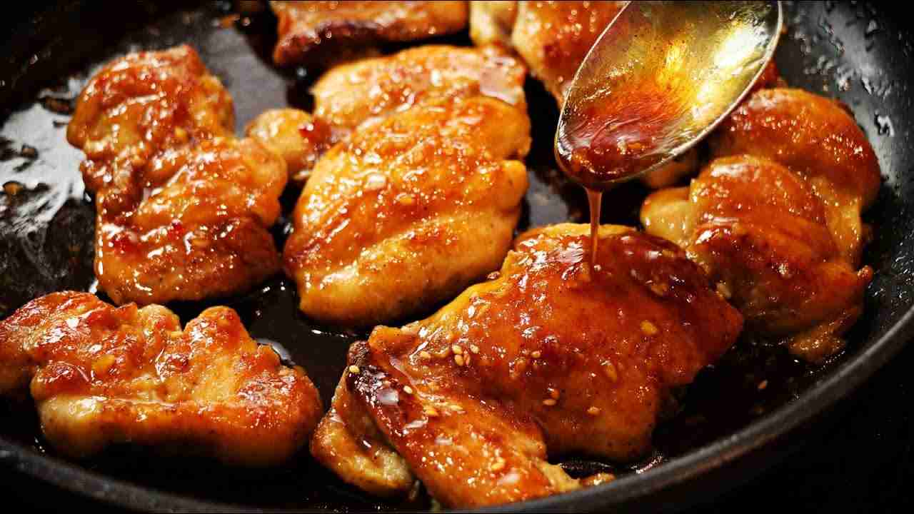 Knusprige Honig Hähnchen mit Knoblauch – Einfache Kochrezepte