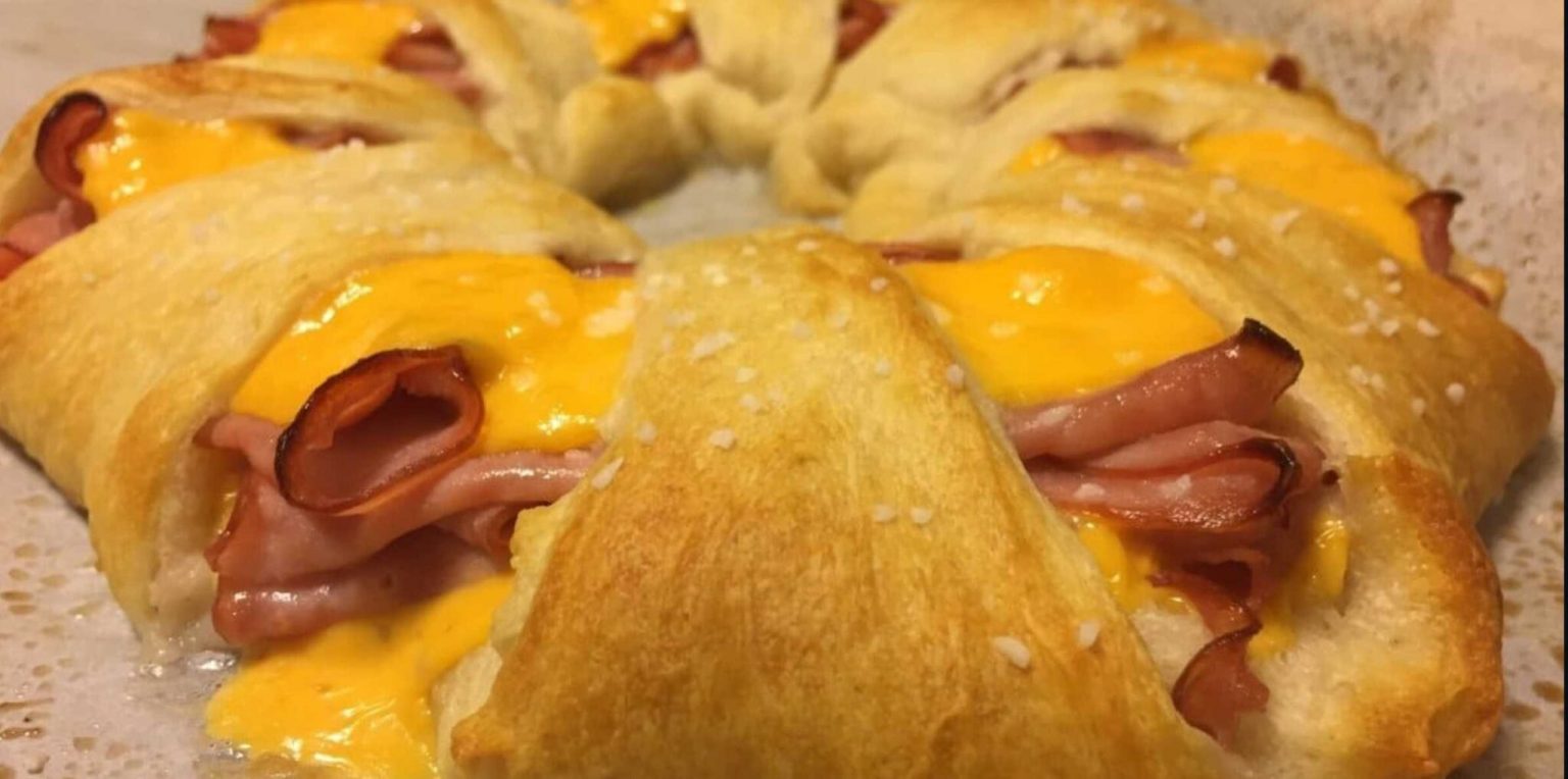 Schinken-Käse-Hörnchen lercker – Einfache Kochrezepte