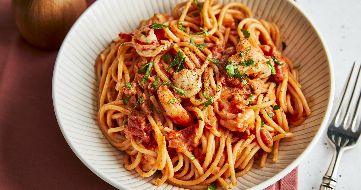 Spaghetti mit Chili, Knoblauch und Garnelen – Einfache Kochrezepte
